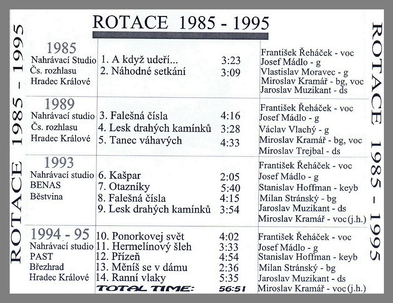 CD Rotace 1985 - 1995 (back)