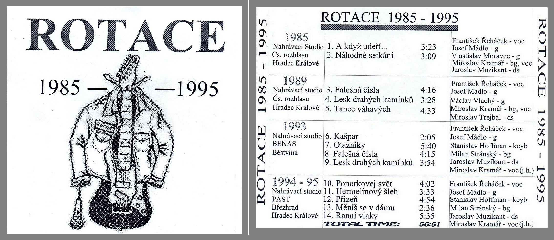 CD Rotace 1985 - 1995 (front)