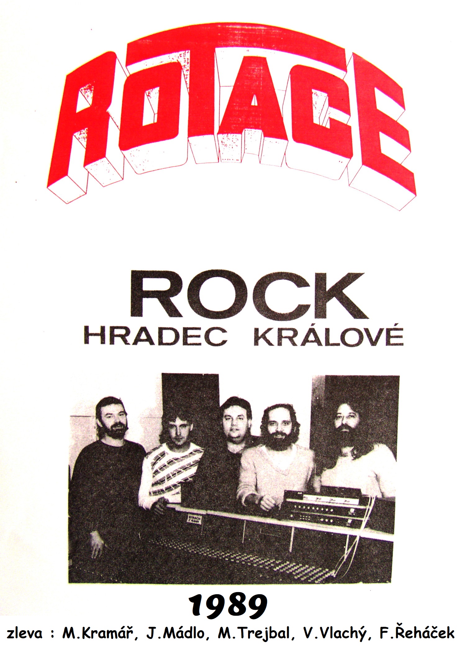 7. ROTACE - plakat 1989
