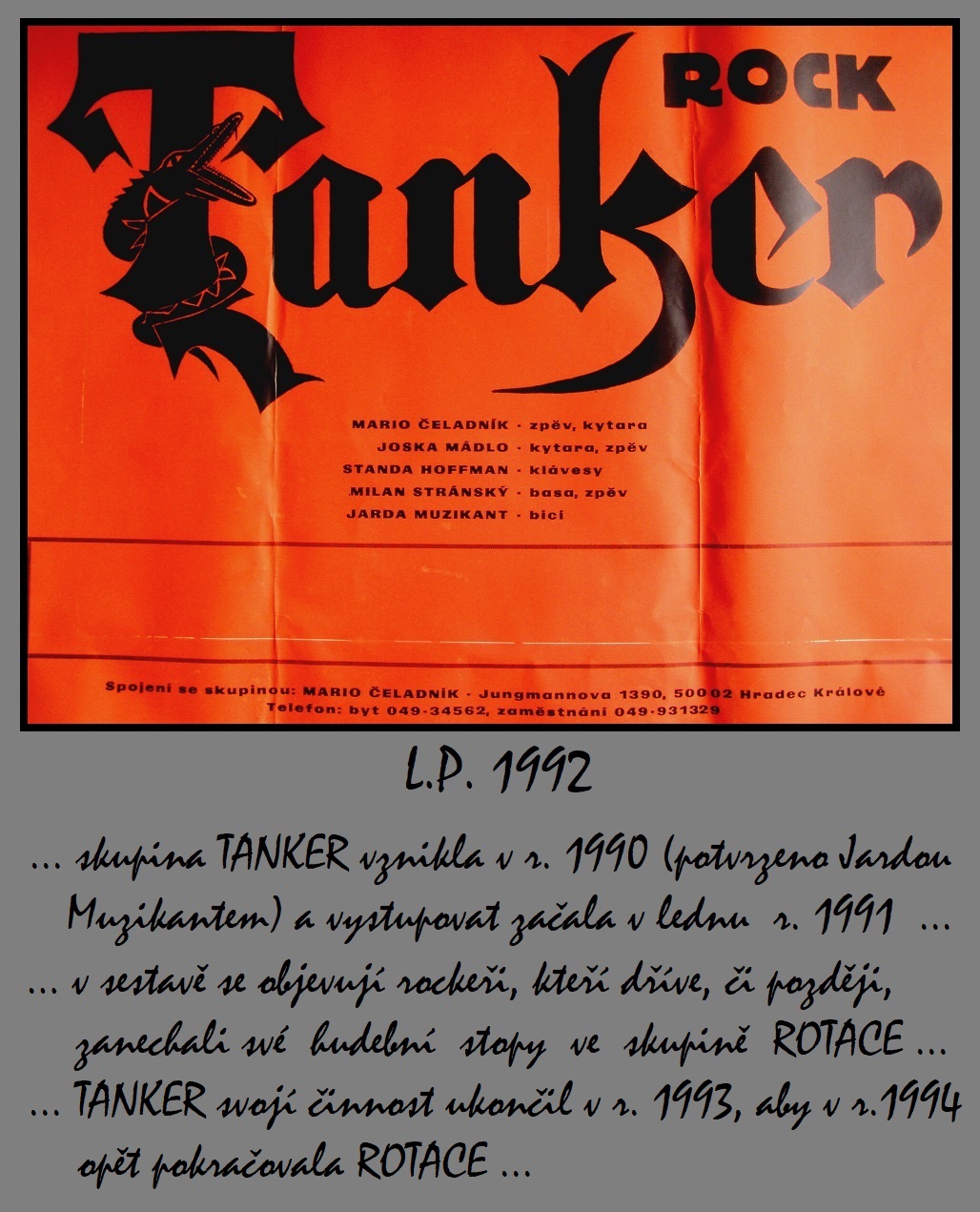 em1.1992 TANKER - plakat